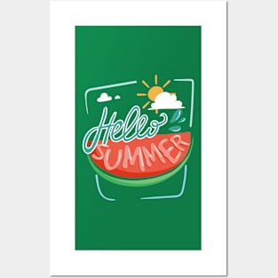 summer watermelon suger Posters and Art